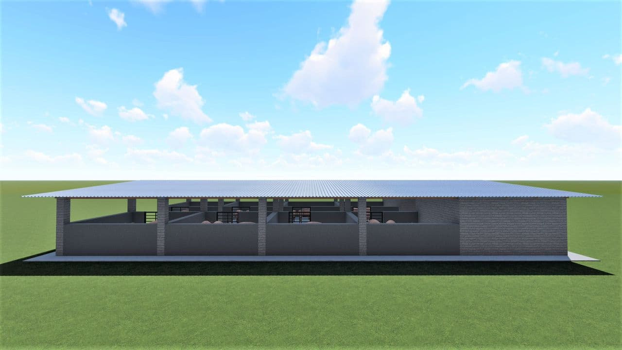 Pig Sty Pen Design Plan 3