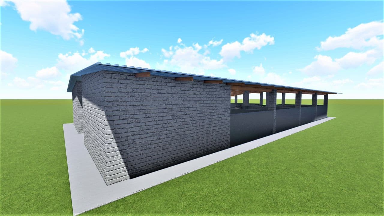 Pig Sty Pen Design Plan 6