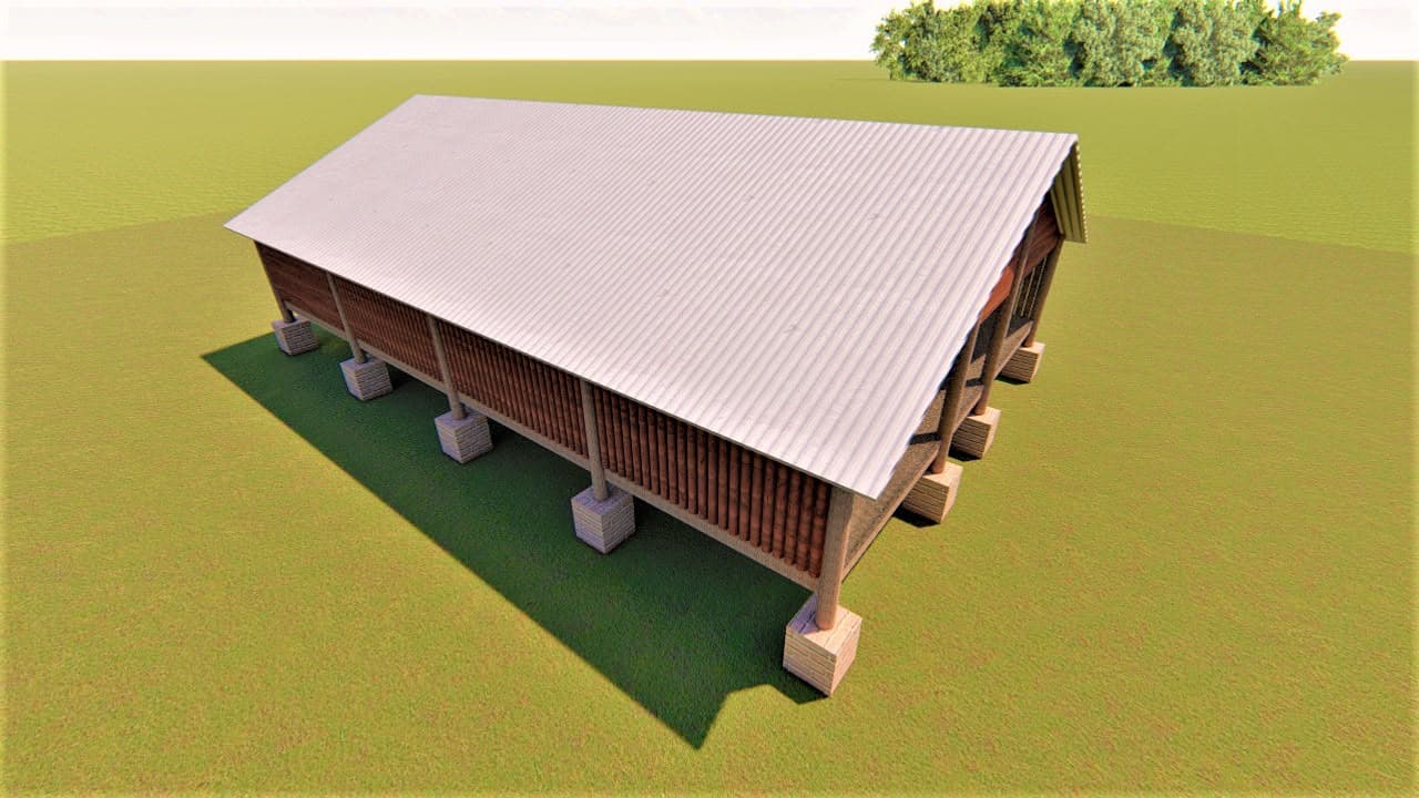 Goat Pen Design Plan 4